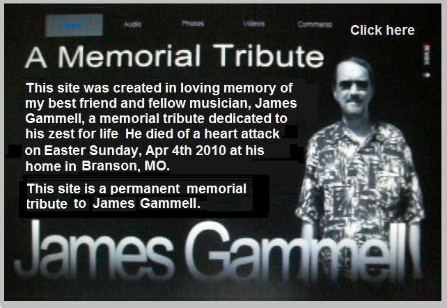 Click here: James Gammell Tribute Site